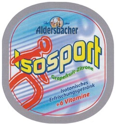 Aldersbacher Isosport Grapefruit-Zitrone Isotonisches Erfrischungsgetränk + 6 Vitamine