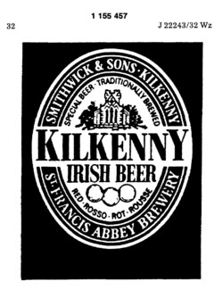 KILKENNY IRISH BEER