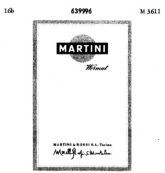 MARTINI Wermut