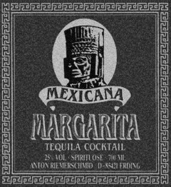 MEXICANA MARGARITA TEQUILA COCKTAIL