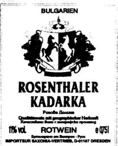 ROSENTHALER KADARKA