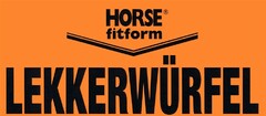 HORSE fitform LEKKERWÜRFEL