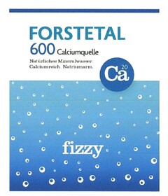 FORSTETAL 600 Calciumquelle fizzy