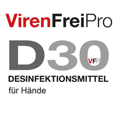 VirenFreiPro D3O VFP DESINFEKTIONSMITTEL für Hände