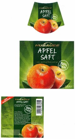 HUBAUER APFEL SAFT aus Apfelsaftkonzentrat