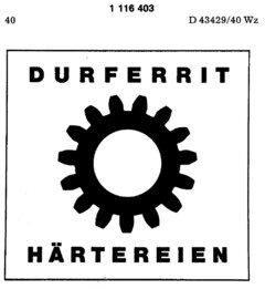 DURFERRIT HÄRTEREIEN