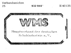 WMS Hauptverband der deutschen Schuhindustrie e. V.