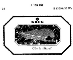 KRUG Clos du Mesnil