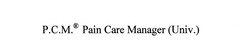P.C.M. Pain Care Manager (Univ.)