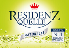 RESIDENZ QUELLE NATURELLE BAYERNS Nr. 1 CALCIUM & MAGNESIUM