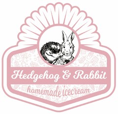 Hedgehog & Rabbit homemade icecream