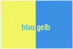 blau gelb