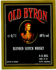 OLD BYRON BLENDED SCOTCH WHISKY