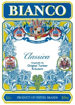 BIANCO Classica Hergestellt mit Original Turiner Kräutern