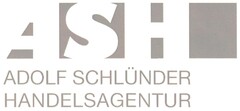 ASH ADOLF SCHLÜNDER HANDELSAGENTUR