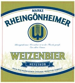 RHEINGÖNHEIMER WEIZENBIER