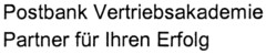 Postbank Vertriebsakademie Partner für Ihren Erfolg