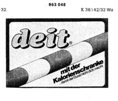 deit mit der Kalorienschranke