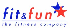 fit&fun the fitness company