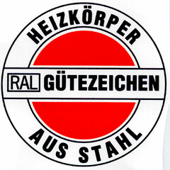 RAL-GÜTEZEICHEN HEIZKÖRPER AUS STAHL