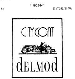 CITY COAT dELMOd