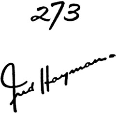 273 Fred Hayman.