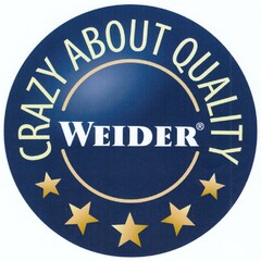 CRAZY ABOUT QUALITY WEIDER