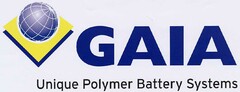 GAIA Unique Polymer Battery Systems