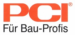 PCI Für Bau-Profis