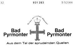 Bad Pyrmonter gutes ehrliches Wasser