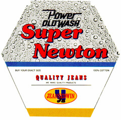 Power OLD WASH Super Newton QUALITY JEANS