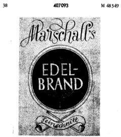 Marschall's EDEL-BRAND