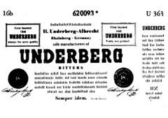 UNDERBERG BITTERS