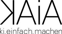 KAiA ki.einfach.machen