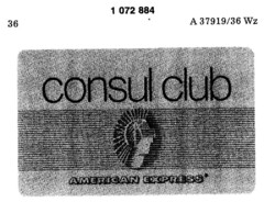 consul club AMERICAN EXPRESS