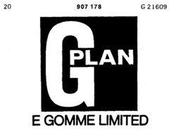 G PLAN E GOMME LIMITED