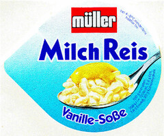 müller Milch Reis Vanille-Soße