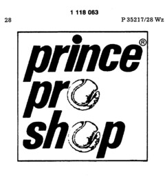 prince pro shop