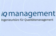 iQ management Ingenieurbüro für Qualitätsmanagement