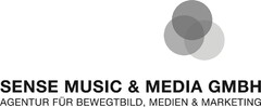 SENSE MUSIC & MEDIA GMBH AGENTUR FÜR BEWEGTBILD, MEDIEN & MARKETING