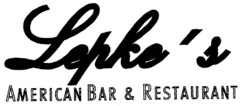 Lepke's AMERICAN BAR & RESTAURANT