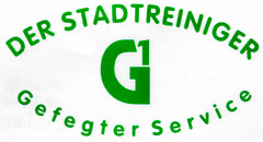 DER STADTREINIGER G1 Gefegter Service