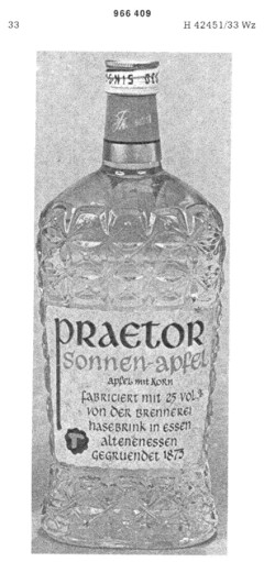 praetor sonnen-apfel