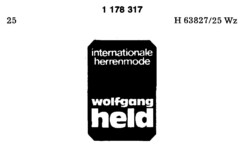 internationale herrenmode wolfgang held