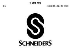 S SCHNEIDERS