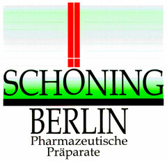SCHONING BERLIN Pharmazeutische Präparate