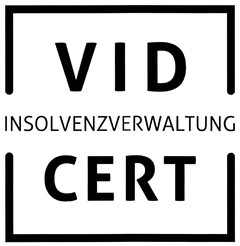 VID INSOLVENZVERWALTUNG CERT