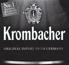 Krombacher ORIGINAL IMPORT FROM GERMANY