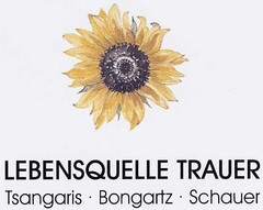 LEBENSQUELLE TRAUER Tsangaris Bongartz Schauer