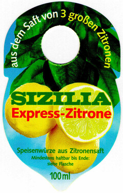 SIZILIA Express-Zitrone